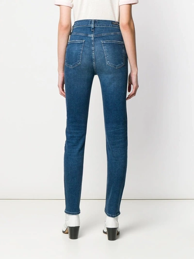 Shop Citizens Of Humanity Glory Skinny Jeans In Blue