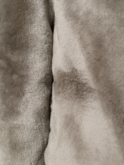 Sylvie Schimmel Hooded Coat In Grey