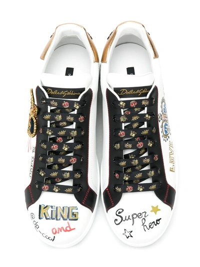 Dolce & Gabbana Dolce&gabbana Sneakers Portofino In White