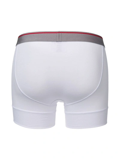 Dsquared2 White Boxers Twin Pack Set In White