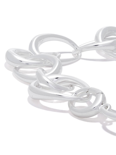 Shop Georg Jensen Offspring Bracelet In Silver