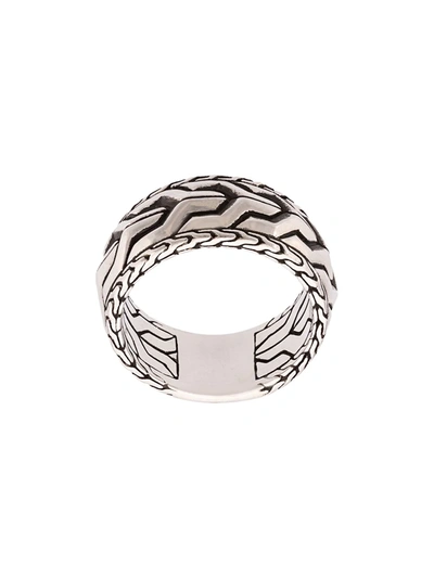 Shop John Hardy Asli Classic Chain Link Band Ring In Silver