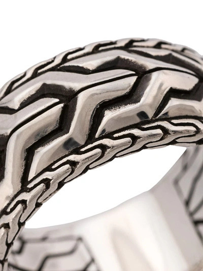 Shop John Hardy Asli Classic Chain Link Band Ring In Silver
