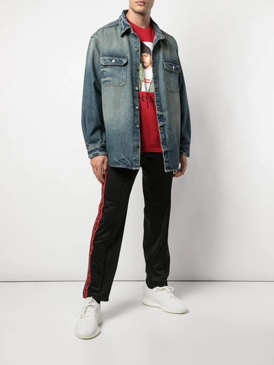 Supreme Nasty Nas Print T-shirt In Red