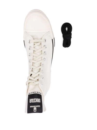Shop Converse Drkstar Hi-top Sneakers In White