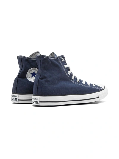 Shop Converse Chuck Taylor All Star Hi "navy" Sneakers In Blue