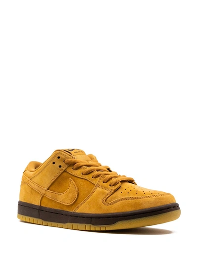 Shop Nike Dunk Low Pro "wheat Mocha" Sneakers In Brown