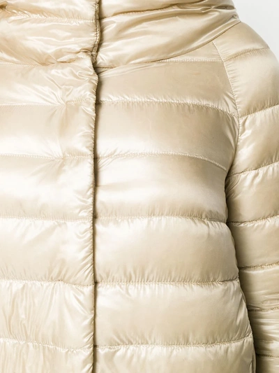 HERNO SHORT PADDED JACKET - 中性色