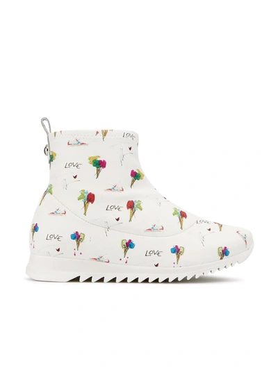 Shop Giuseppe Junior Frosty Jr Ankle Boots In White