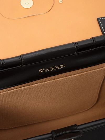 Jw Anderson Rolo Chain Tote Bag In Black