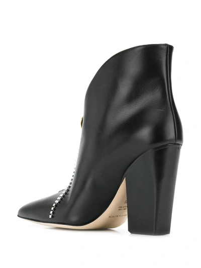 Shop Magda Butrym Belgium Ankle Boots In Black