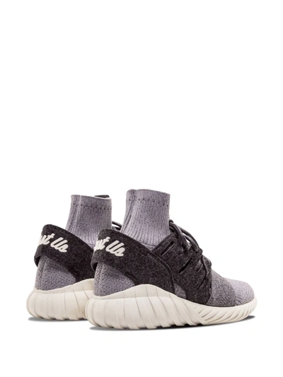 Adidas Originals Tubular Doom Pk Kith Sneakers In Grey
