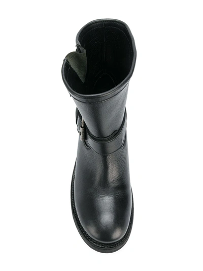 Shop Ash Tear Boots In Black