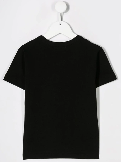 Shop Comme Des Garçons Chest Logo Patch T-shirt In Black
