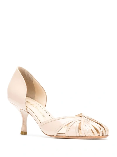 Shop Sarah Chofakian Sarah Pumps In Neutrals