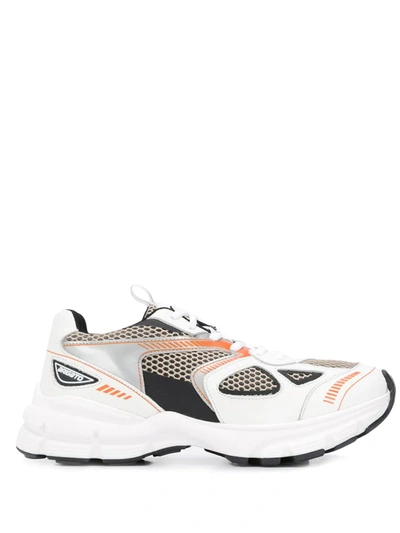Shop Axel Arigato Marathon Runner Sneakers In White