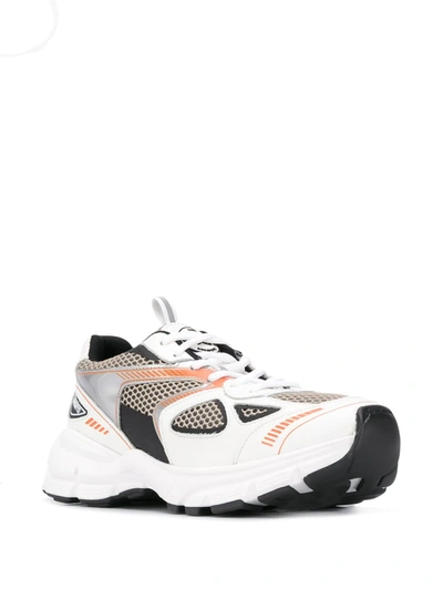 Shop Axel Arigato Marathon Runner Sneakers In White