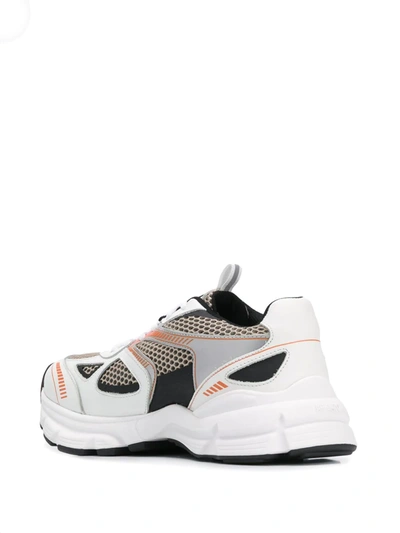 Axel Arigato Marathon Runner Leather And Mesh Sneakers In White