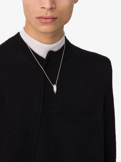 Shaun Leane Triple Arc Necklace In Sterling Silver