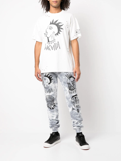 Haculla Hac Punk Cotton T-shirt In White
