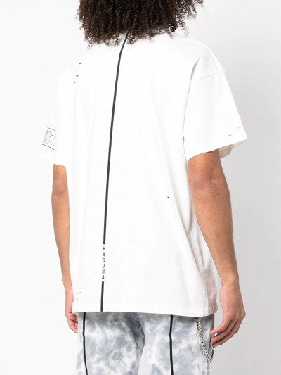 Haculla Hac Punk Cotton T-shirt In White