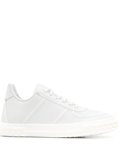 Shop Giuseppe Zanotti Blabber Low-top Sneakers In White