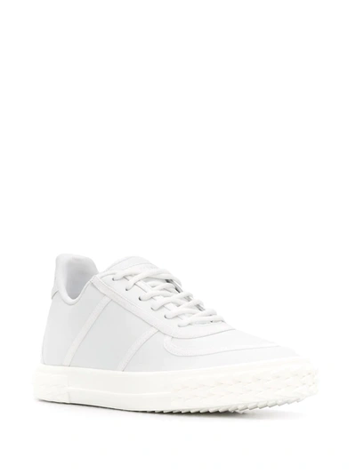 Shop Giuseppe Zanotti Blabber Low-top Sneakers In White