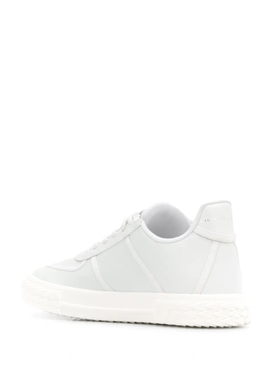 Shop Giuseppe Zanotti Blabber Low-top Sneakers In White