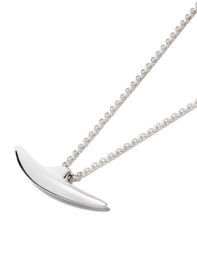 Shop Shaun Leane Arc Pendant Necklace In Sterling Silver