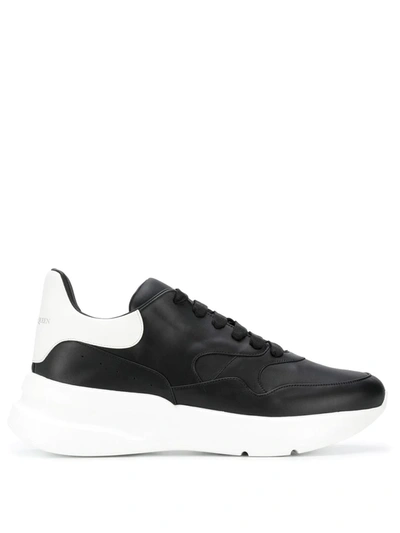 Shop Alexander Mcqueen Oversized Sneakers In Black