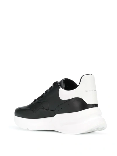 Shop Alexander Mcqueen Oversized Sneakers In Black