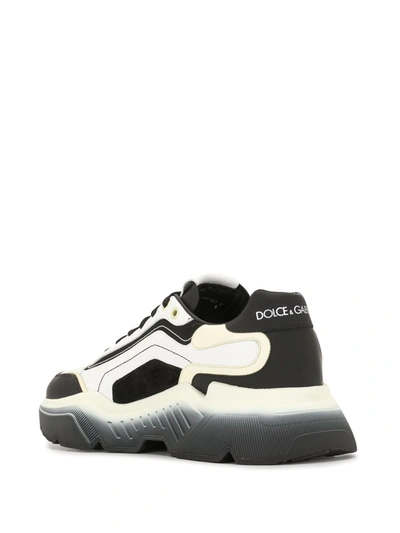 Shop Dolce & Gabbana Daymaster Two-tone Sneakers In Black
