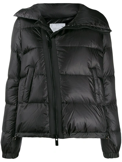 Shop Sacai Puffer Down Jacket In Black