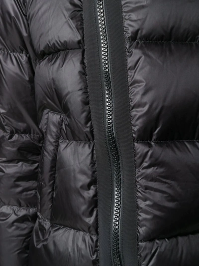 Shop Sacai Puffer Down Jacket In Black