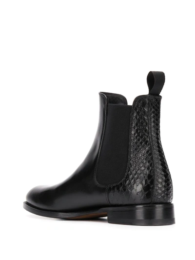 Shop Scarosso Ottavia Chelsea Ankle Boots In Black
