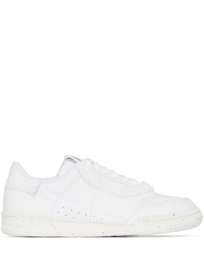 Shop Adidas Originals Continental 80 Low Top Sneakers In White