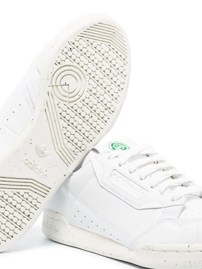 Shop Adidas Originals Continental 80 Low Top Sneakers In White