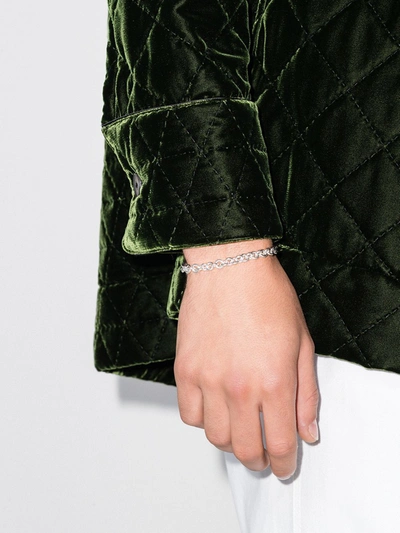 Shop Le Gramme 21g Entrelacs Chain Bracelet In Silver