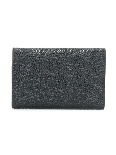 Shop Thom Browne Key Wallet In Black