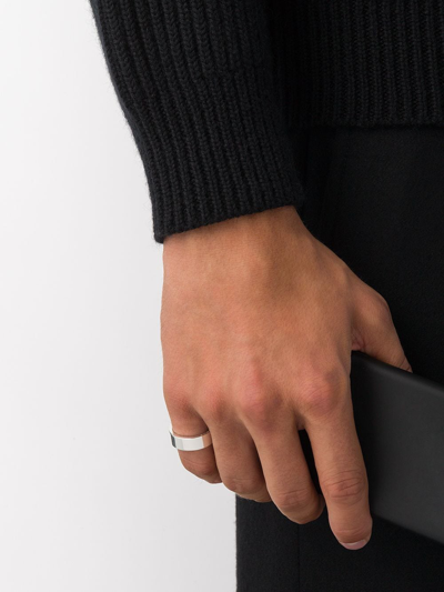 Le Gramme Le 7 Grammes Ribbon Ring In Silver
