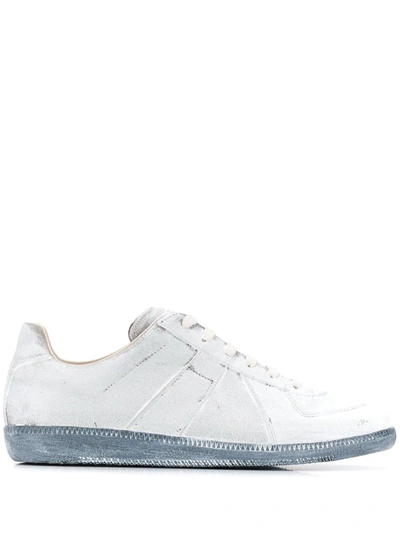 Shop Maison Margiela Replica Sneakers In White