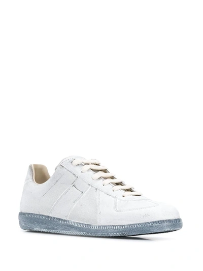 Shop Maison Margiela Replica Sneakers In White