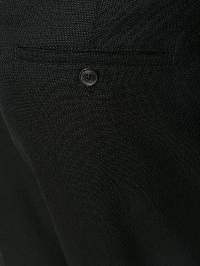 Shop Ami Alexandre Mattiussi Men Carrot Fit Trousers In Black