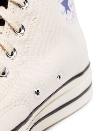 Shop Converse X Fear Of God Chuck 70 Hi "natural" Sneakers In White