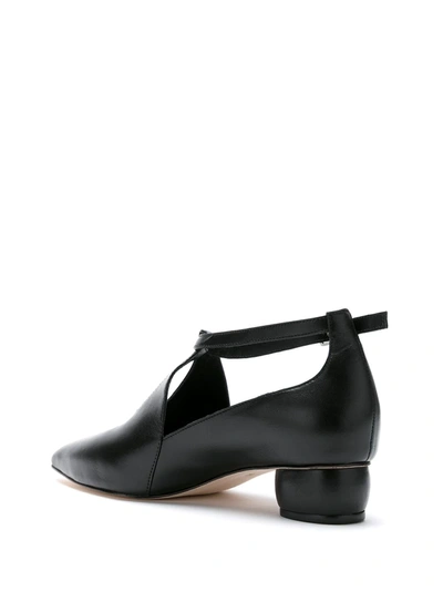 Shop Studio Chofakian Salomé Studio76 Leather Pumps In Black