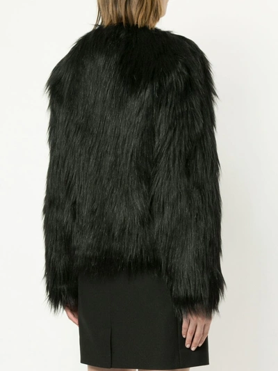 Unreal Fur Unreal Dream Faux-fur Jacket In Black