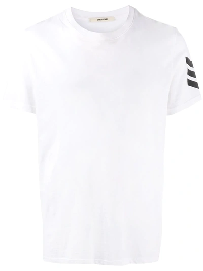 Shop Zadig & Voltaire Tommy Arrow Print T-shirt In White