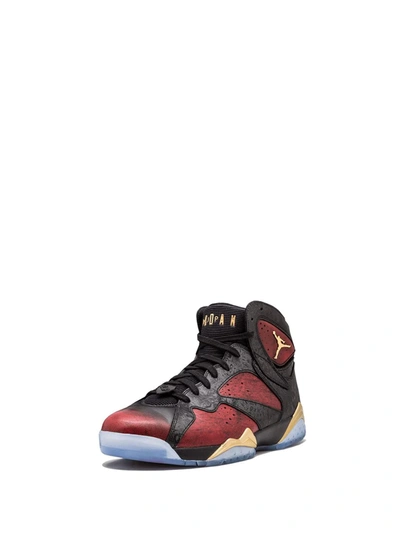 Jordan X Doernbecher Air  7 Retro Db Sneakers In Black