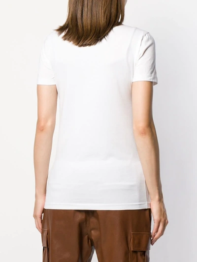 Brunello Cucinelli Slim Fit Plain Knit T-shirt In White