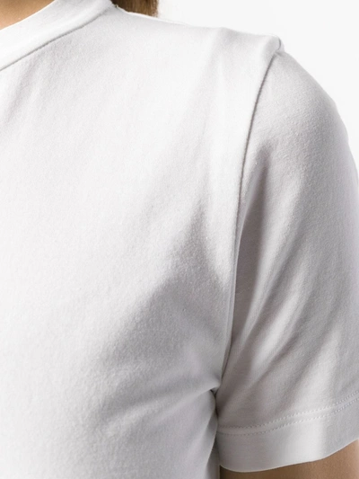 Brunello Cucinelli Slim Fit Plain Knit T-shirt In White